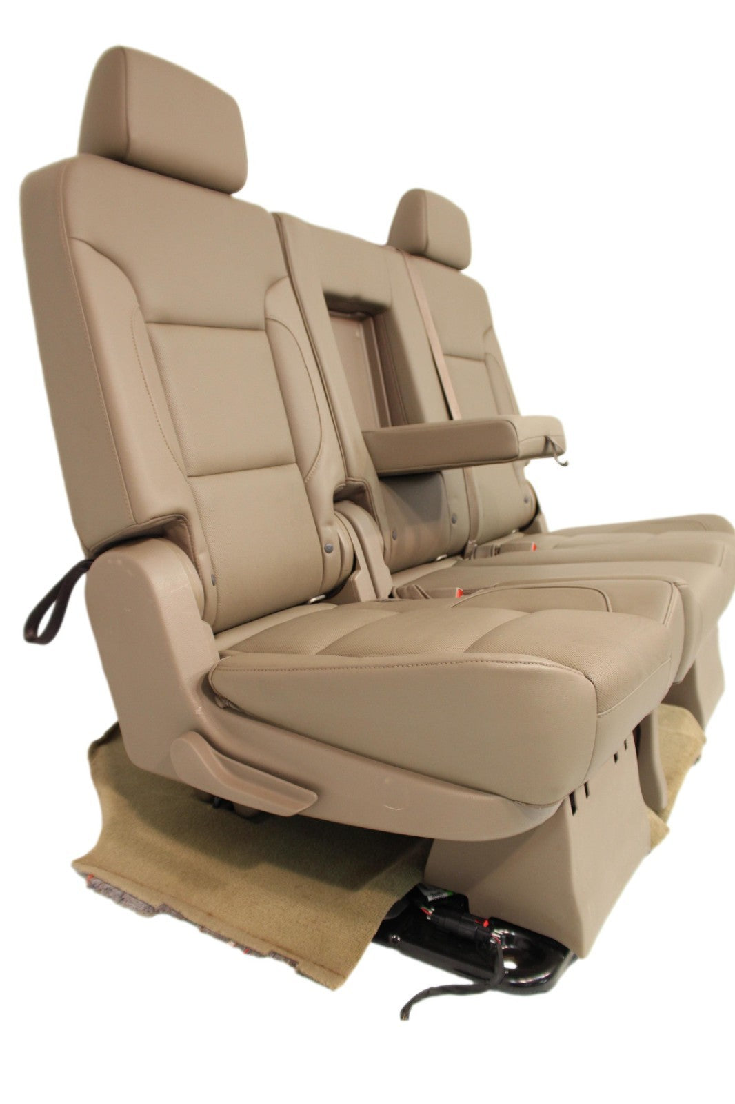 2015-2020 Yukon XL Suburban 2nd Row Bench Seat, LTZ Tan Leather Powered Heated
