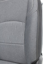 2019 - 2024 Ram HD Front Bench Seat, Charcoal Black Cloth Manual w/ Center Seat