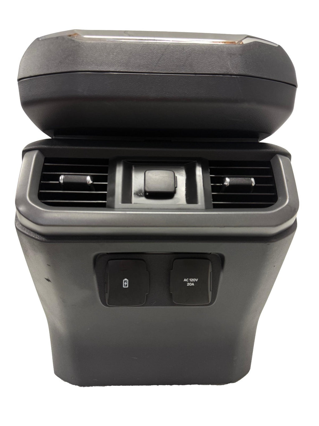21-25 Ford F150 Console w Stowable Shifter Full Conversion Kit, Black OEM Lariat