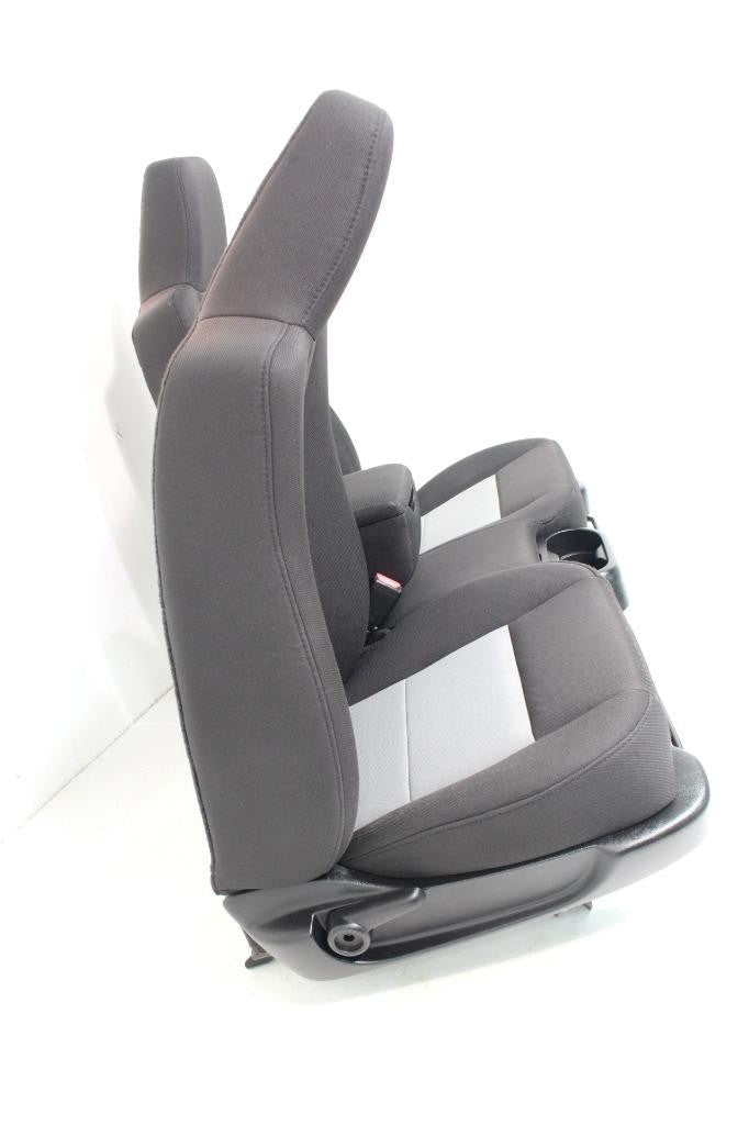1998 - 2010 Ford Ranger Seats, 60-40 Split Bench, Black Gray Cloth, Regular Cab