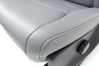 2023 - 2026 Ford Super Duty Front Seats, XL Slate Gray Vinyl Manual w/ Jumpseat