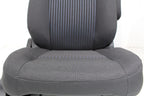 2015 - 2023 Ford Transit Black Cloth Front Bucket Seats with Armrests