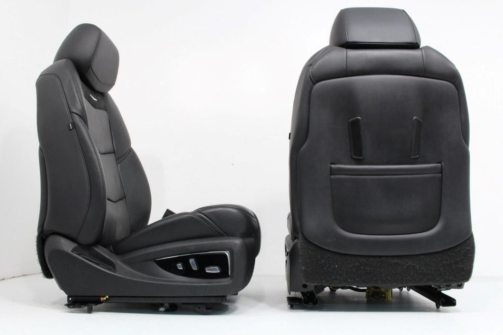 2015-2020 Cadillac Escalade Front Seats, Jet Black Luxury Leather Heated Cooled