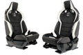 2015 - 2025 Mustang Shelby GT500 Recaro Front Seats Suede S550 S650 OEM Leather