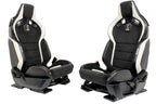 2015 - 2025 Mustang Shelby GT500 Recaro Front Seats Suede S550 S650 OEM Leather