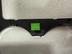 2011-2014 Ford F-150 Center Console Shifter Trim Cup Bezel, Tan Wood Grain OEM