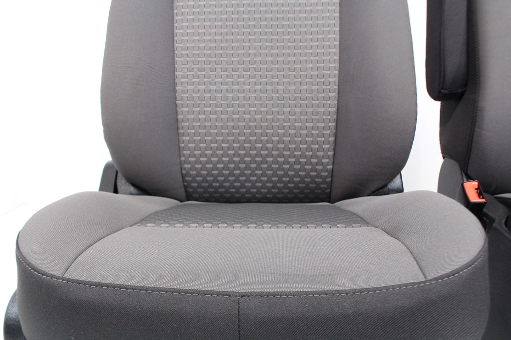2015 - 2024 Ford Transit Front Seats, Dark Gray Cloth w/ 10-Way Power Heated LH