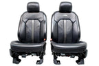 2017 - 2022 Ford Super Duty Platinum Front Seats, Black Leather Heat & Cool
