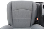 2002 - 2025 Dodge Ram Black & Gray Cloth Front Seats with Jump Seat Console