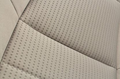 1999-2010 Ford Super Duty Stone Gray Cloth Bucket Seats with Folding Jump Seat