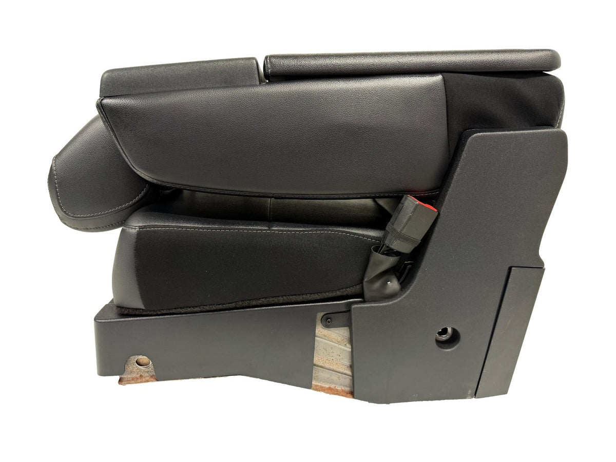 2021-2026 F150 Super Duty Console → Jump Seat Conversion Kit, Black Leather Used