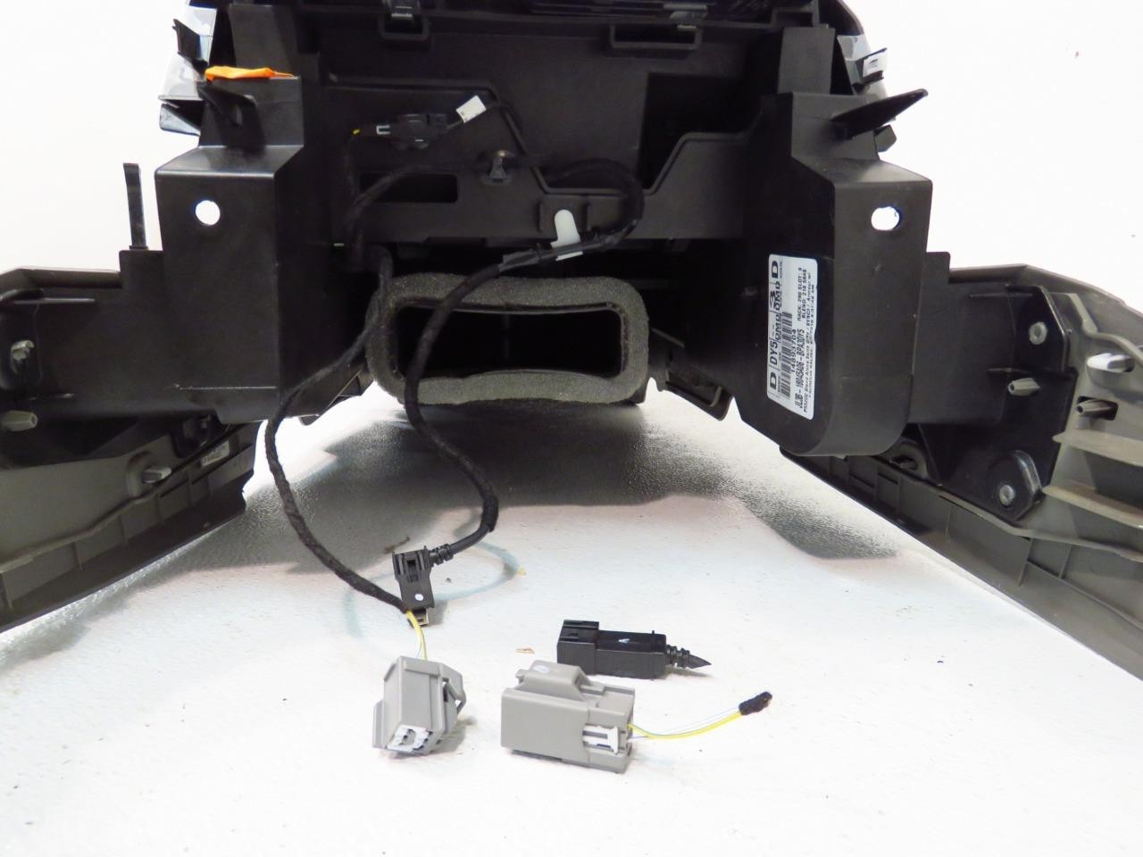 15-22 Ford Truck Center Console & Install Kit w/o Shifter - Gray Leather XLT