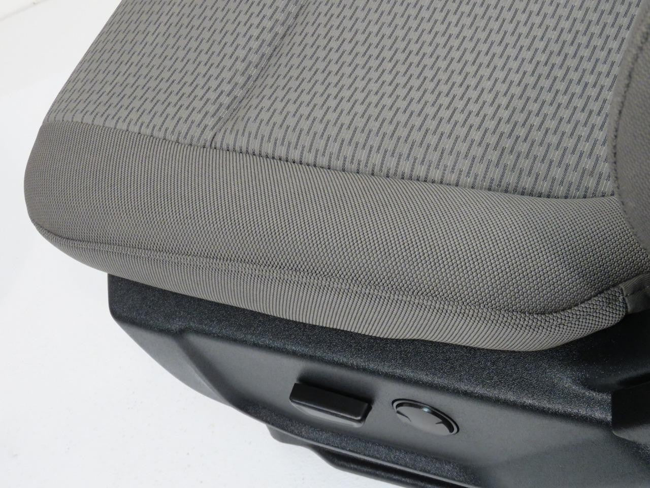 2015 - 2022 Ford F-150 Super Duty Front Seats, XLT Gray Cloth w/ Power Driver