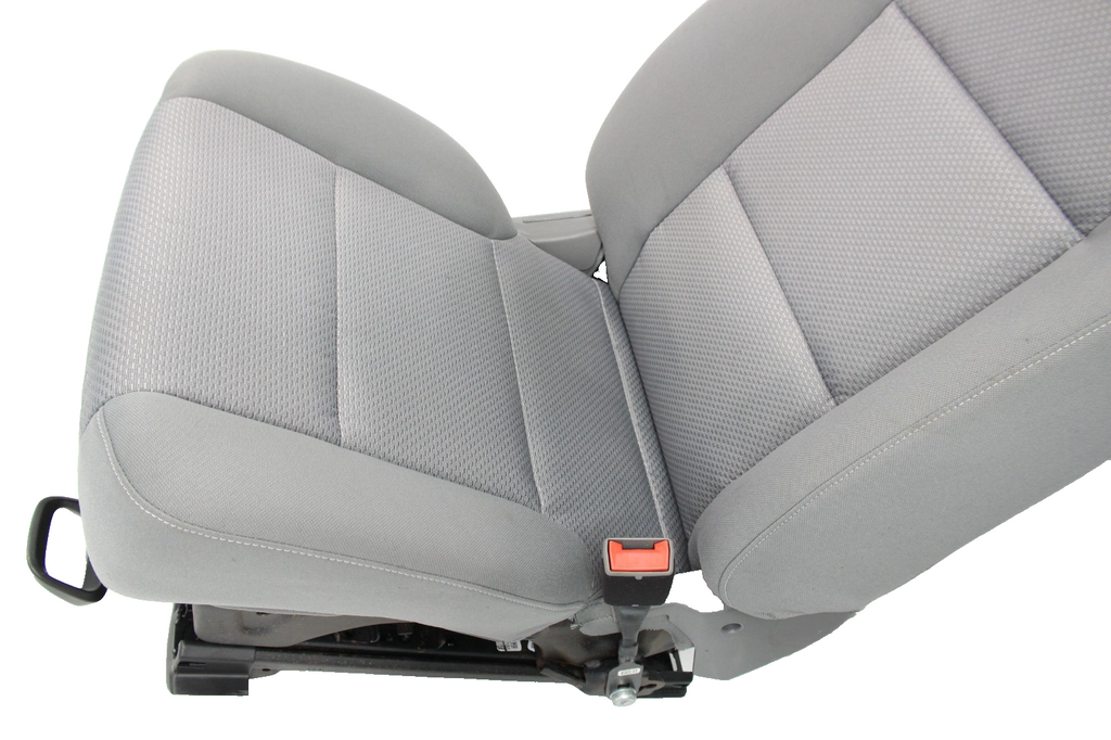 2014 - 2019 Sierra Chevy Silverado Front Seats, Gray Cloth Manual w/ Lumbar