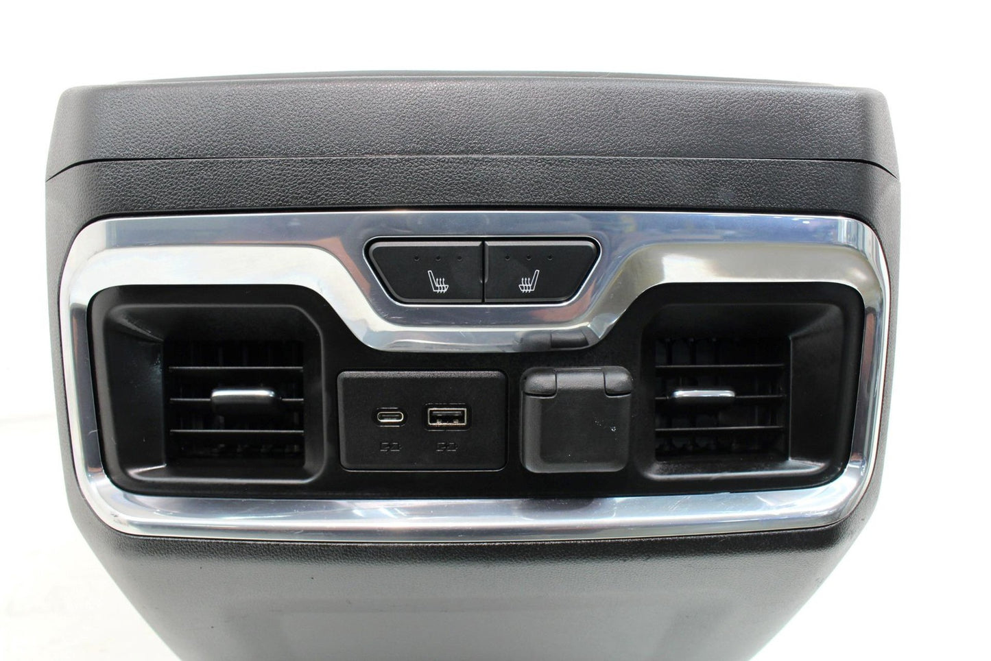 2019 - 2023 Chevrolet Silverado & GMC Sierra Black Center Console w/Leather Lid