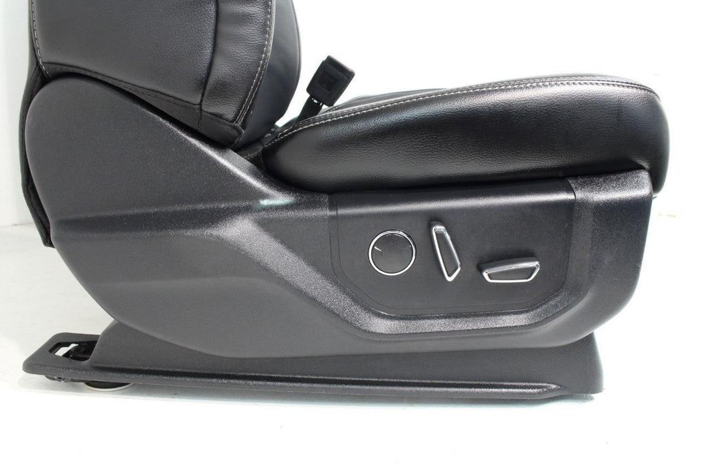2015-2022 Ford F150 Super Duty Lariat Front Seats, Black Leather Heat Ventilated