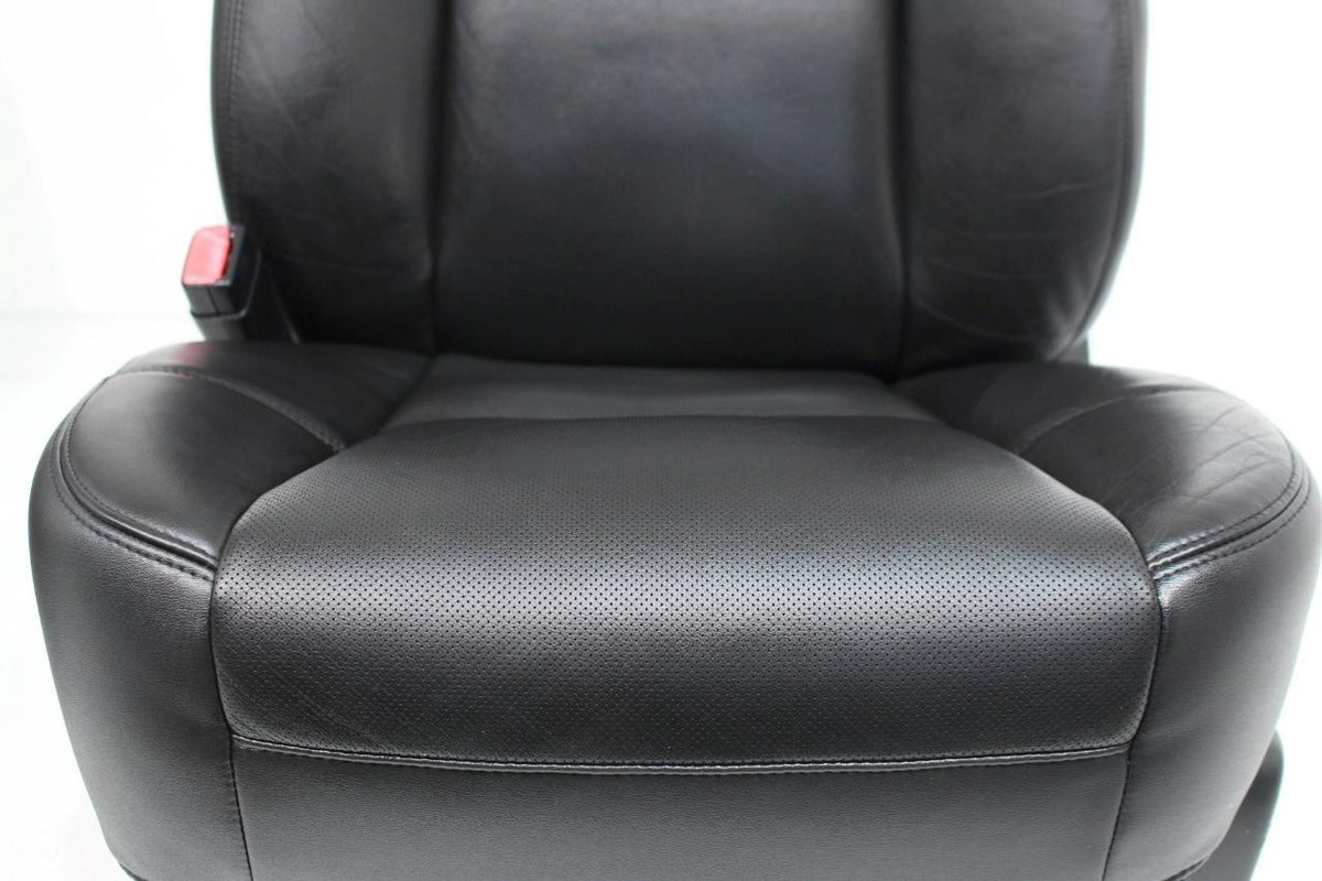 2007 - 2014 Silverado Tahoe Suburban Front Seats LTZ Black Leather Heated Cooled