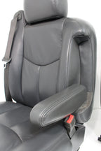 1999 - 2007 Chevy Silverado Seats, OEM Powered Heated Dark Pewter Leather