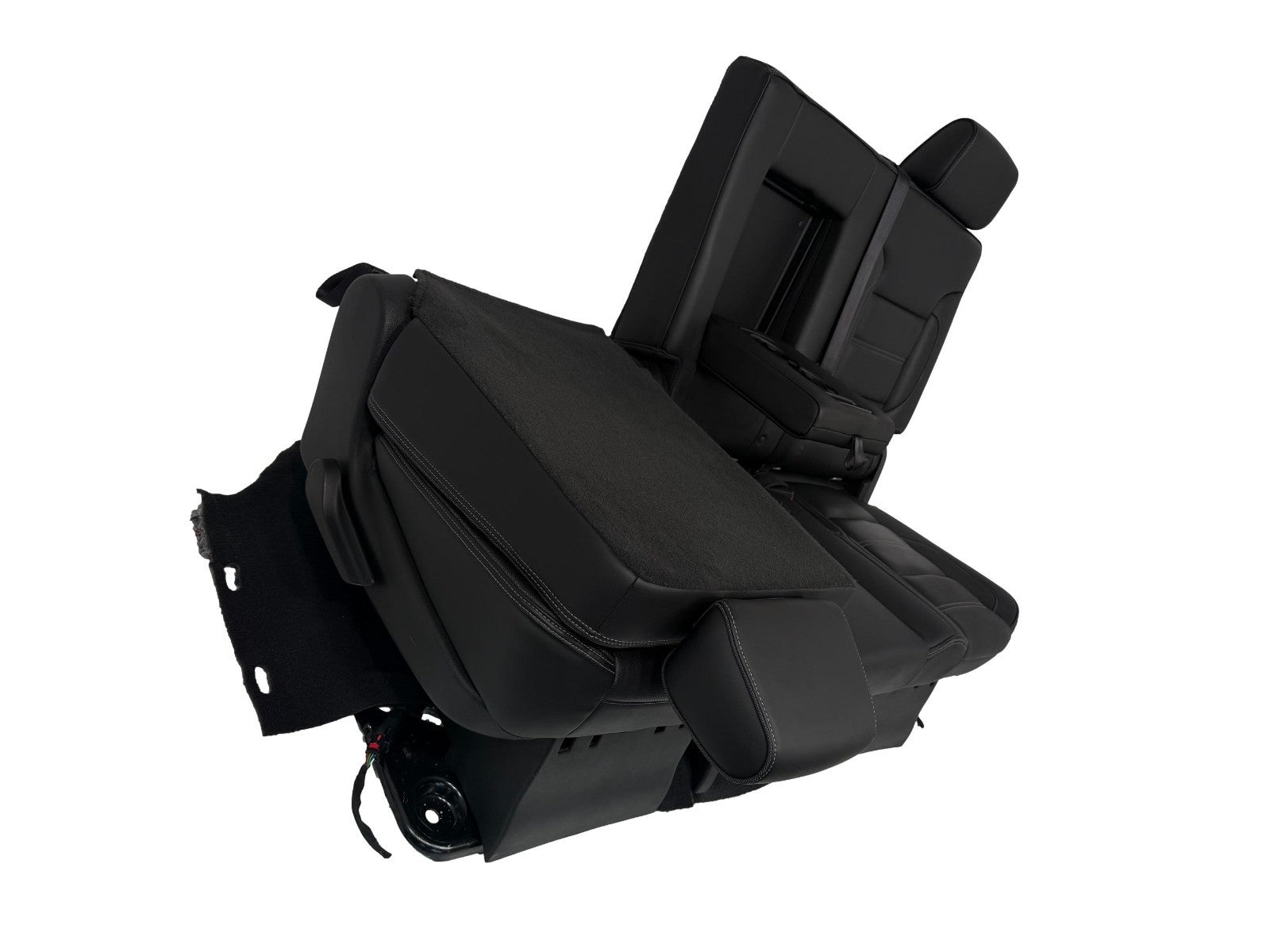 2015 - 2020 Yukon XL Denali 2nd Row Bench Seat, Black Leather OEM Powered Heated