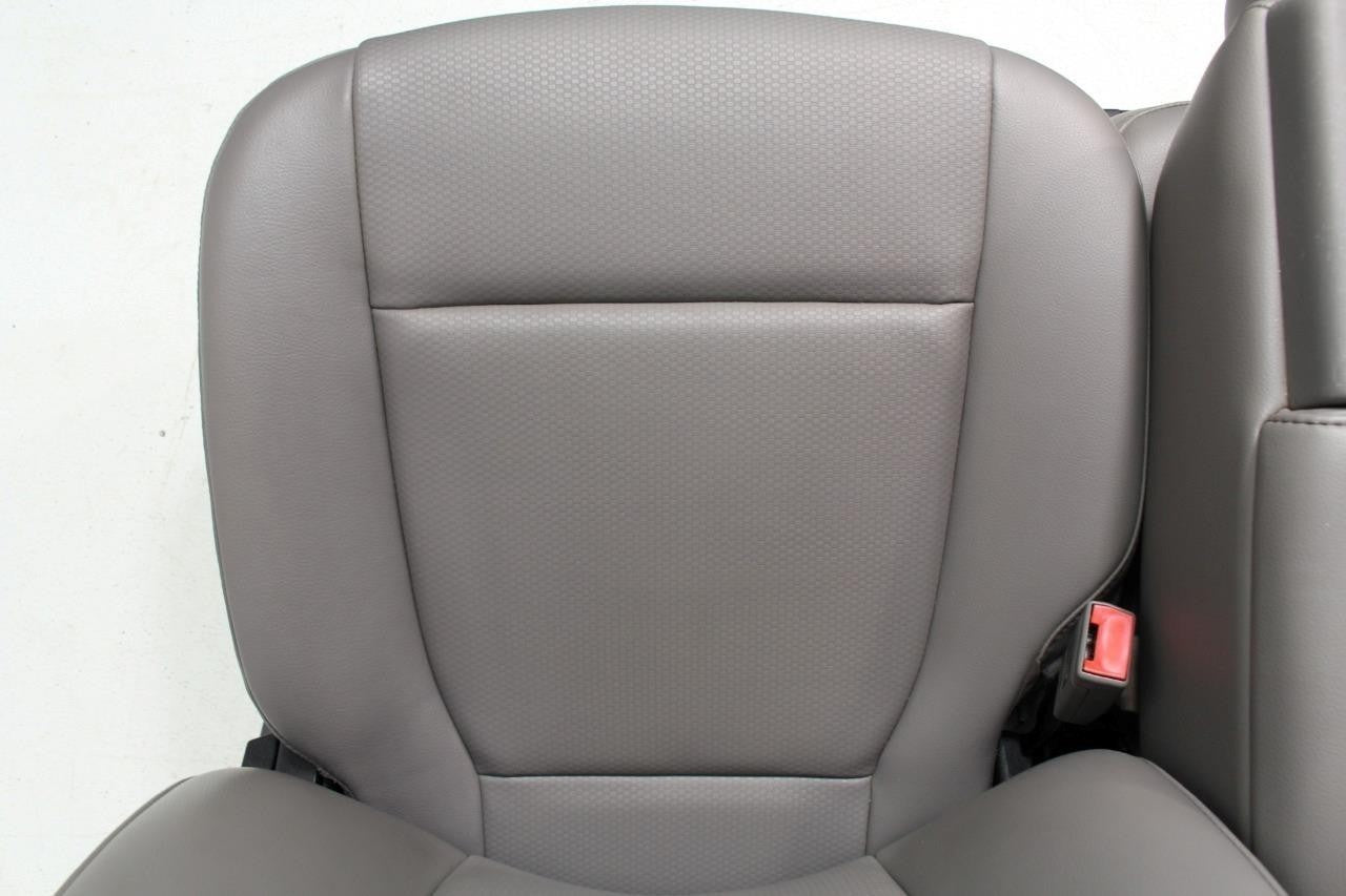 2015 - 2022 Ford F150 & Super Duty Front Seats, 4-Door XL Earth Gray Vinyl Bench