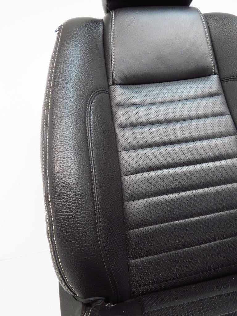 2005 - 2014 Ford Mustang Front Seats, GT Black Leather w/ Power Driver OEM
