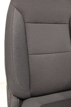 2019 - 2026 Chevy Silverado Split Bench Seat, LT Black Cloth w/ Power Driver