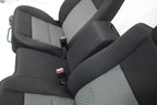 1998 - 2009 Ford Ranger Seats, 60-40 Split Bench, Black Gray Cloth, Extended Cab
