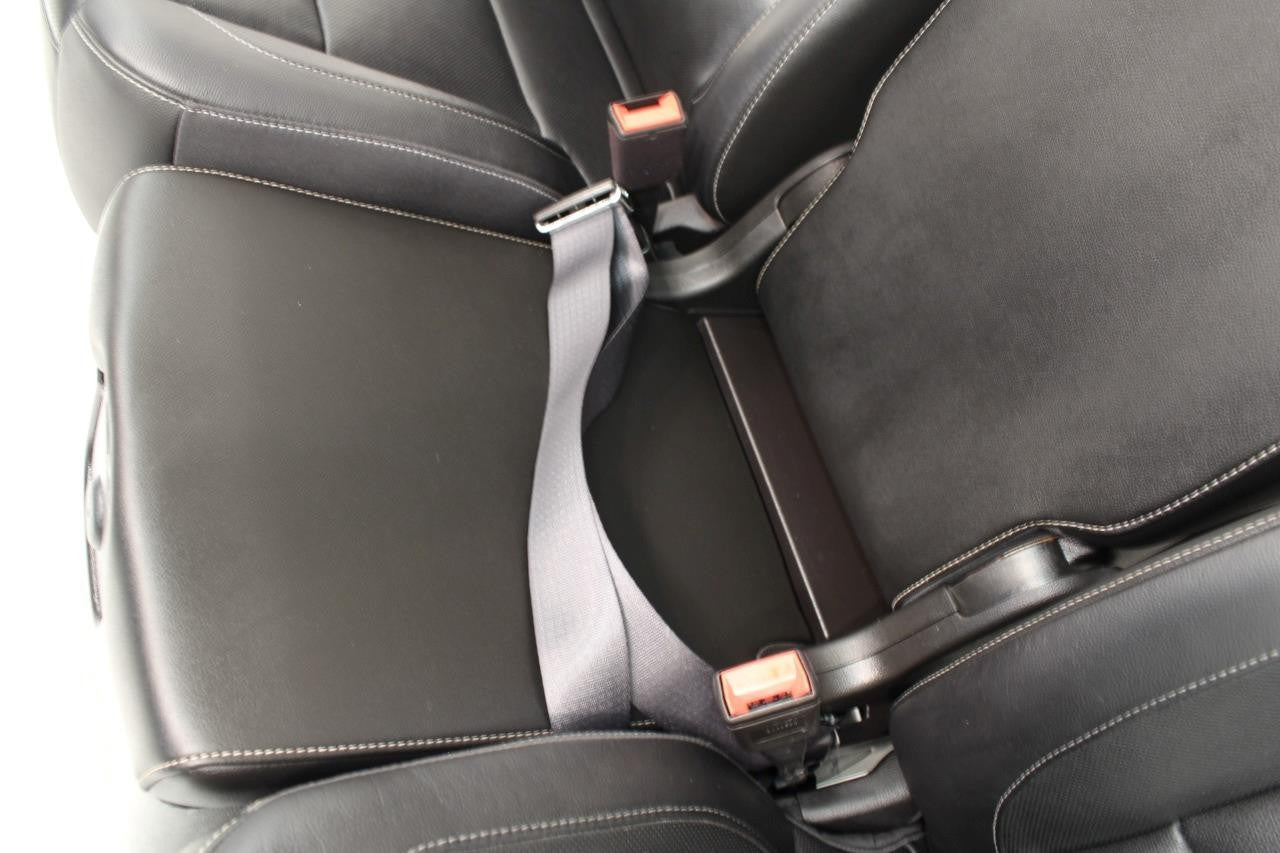 2014 - 19 Chevy Silverado GMC Sierra Black Leather Folding Jump Seat Console Kit