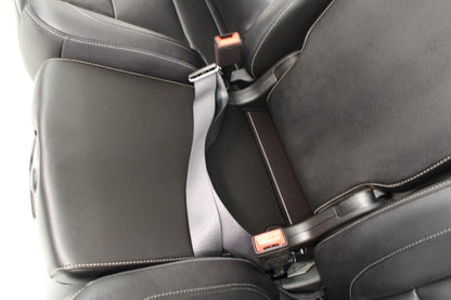 2014 - 19 Chevy Silverado GMC Sierra Black Leather Folding Jump Seat Console Kit