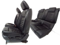 2005 - 2009 Ford Mustang Seats, Coupe GT Black Leather Power Driver w/ Rear Seat