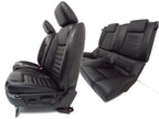 2005 - 2009 Ford Mustang Seats, Coupe GT Black Leather Power Driver w/ Rear Seat