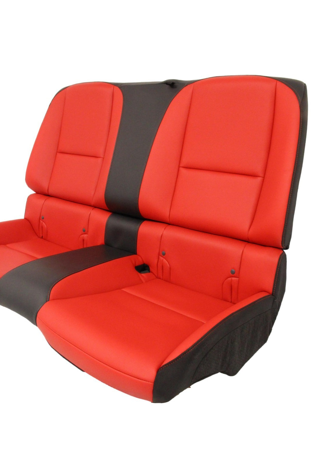 2010 - 2015 Chevrolet Camaro SS Seats Set, Inferno Orange Leather Heated 2SS
