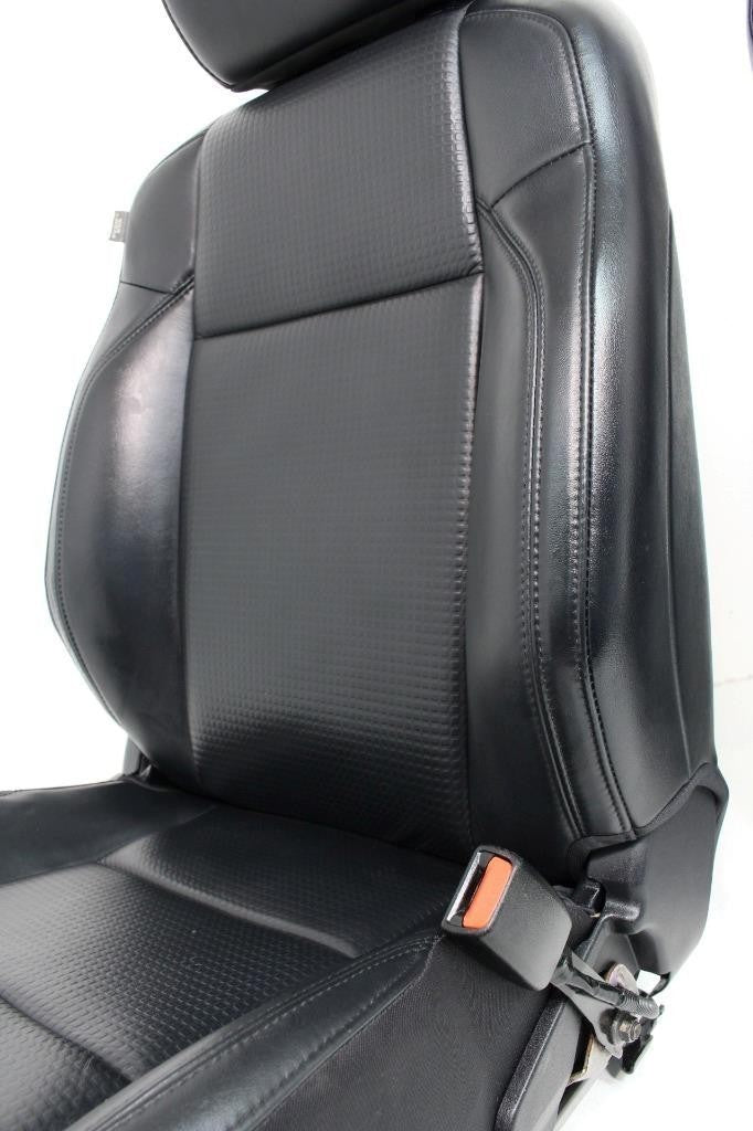 2016 - 2023 Toyota Tacoma Seats, Crew Cab Black Leather Powered Heat TRD Limited