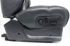 1999 - 2002 GMC Sierra Chevy Silverado Seats, Graphite Off-Black Leather, Power