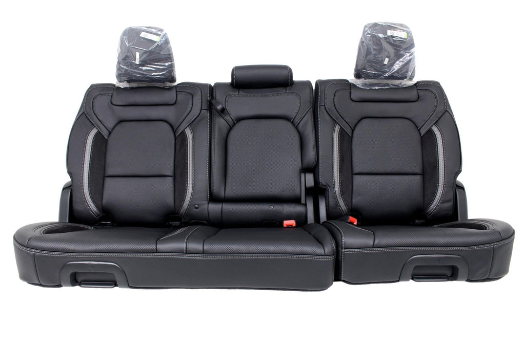 2019 - 2025 Ram 1500 Seats, Crew Cab Set, RHO Black Leather, Heated Cool Massage