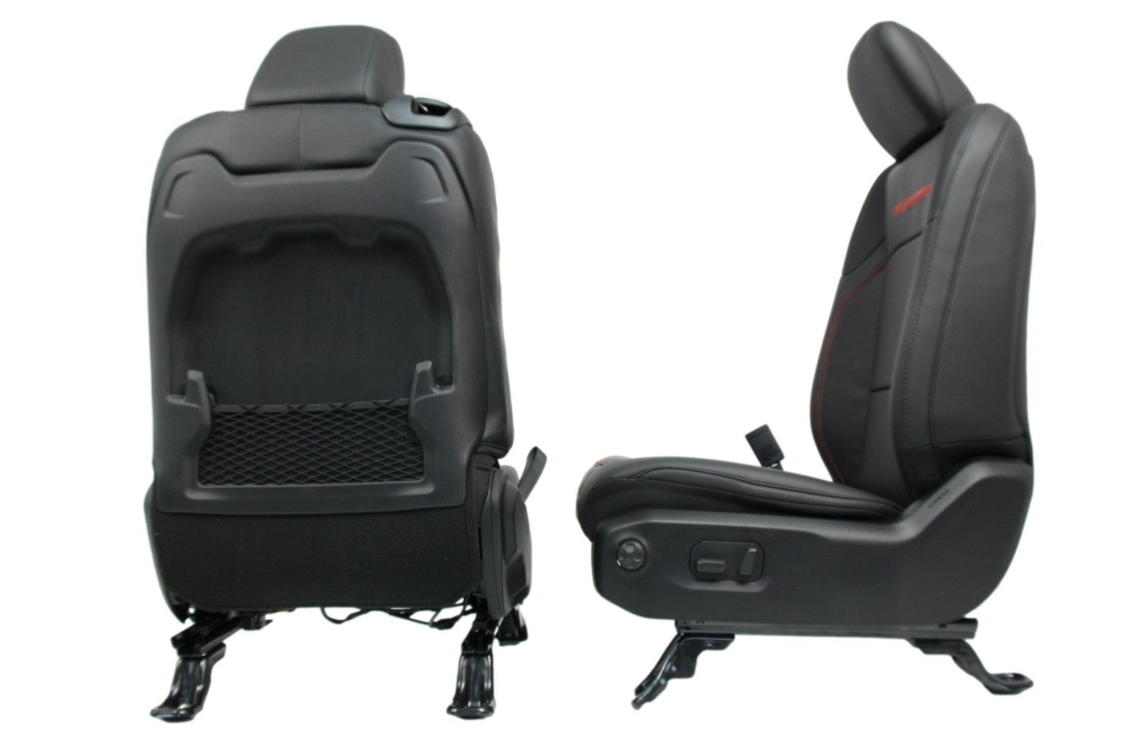 2018-2026 Jeep Wrangler 2dr JL Front & Rear Seats, Rubicon Heated Black Leather