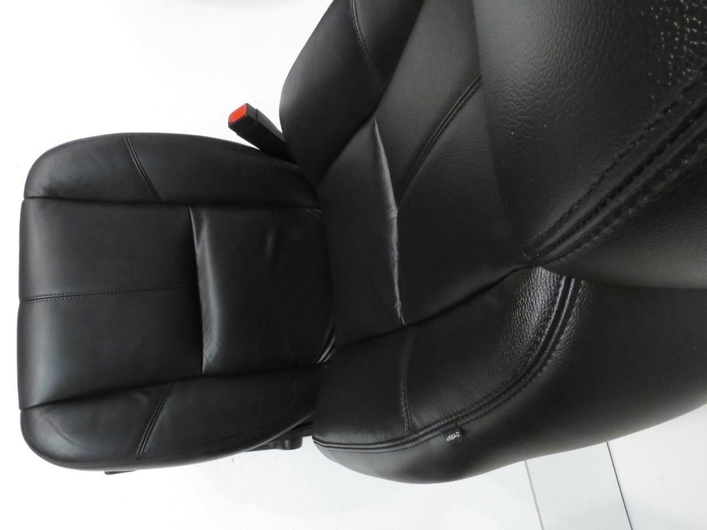 2007 - 2014 Sierra Silverado Front Seats, LT2 Black Leather, Heated & Powered