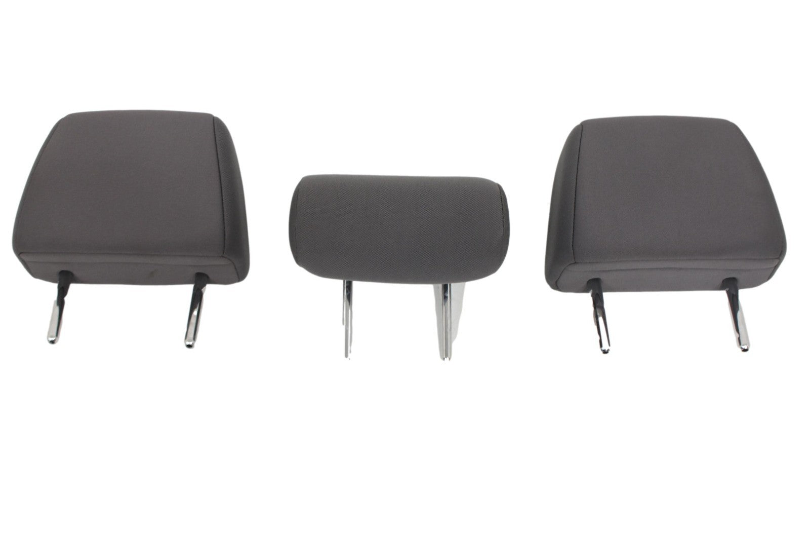 2016 - 2023 Toyota Tacoma Rear Seat Headrest Set, OEM Gray Cloth Double Cab