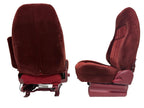88-94 Chevy GMC Silverado Suburban C/K OBS Front Seats, Captains Chairs Red