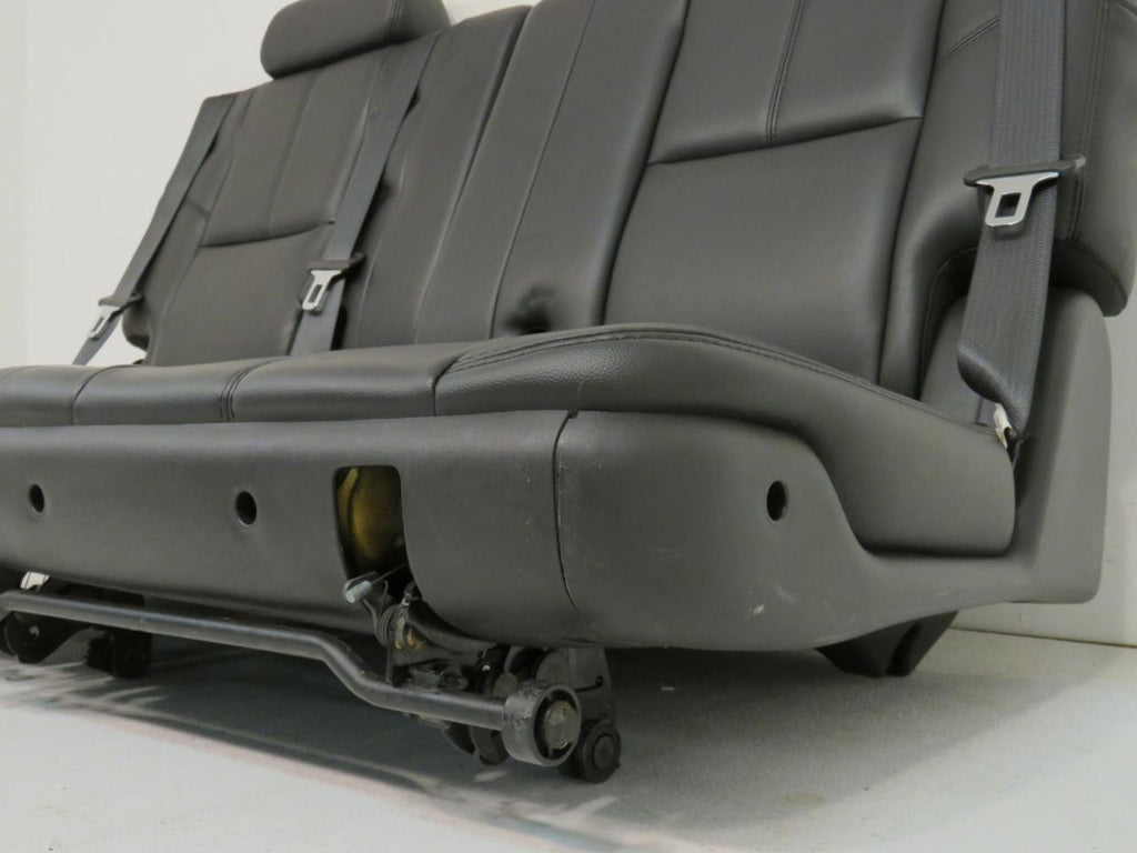 2007 - 2014 GMC Yukon Chevy Suburban Tahoe Third Row Seat, LT Black Leather Pair