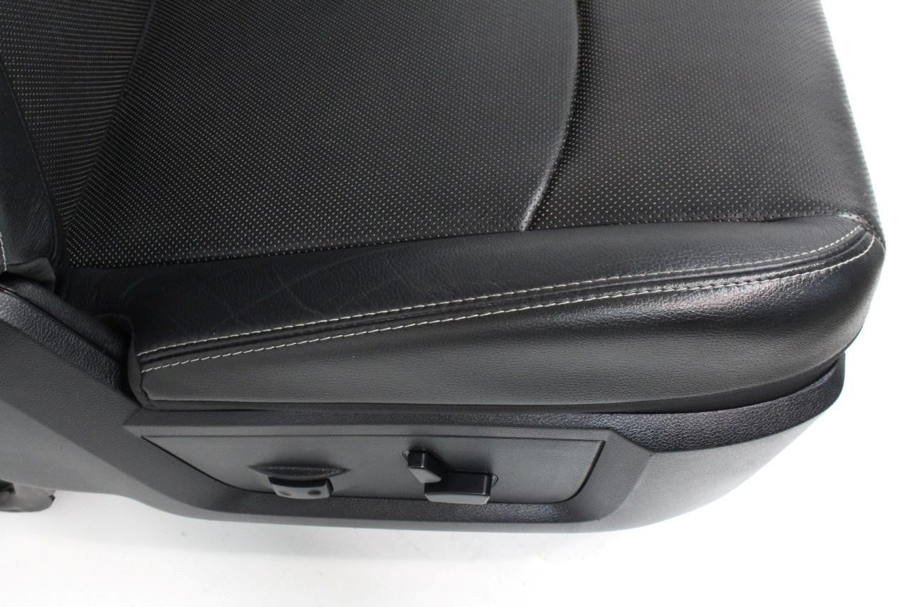2009 - 2018 Dodge Ram Laramie Black Leather Heated & Cooled Front Seats