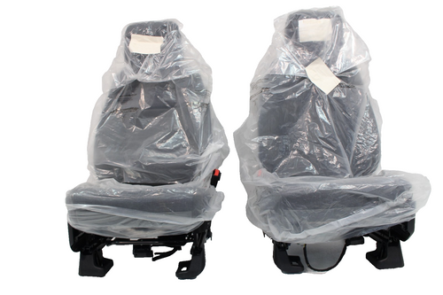 2021 - 2026 Ford F150 Super Duty Front Seats, XLT Gray Cloth 8-Way Power Driver