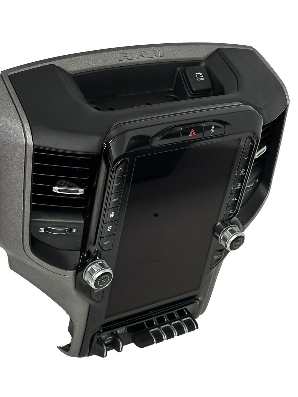2025 - 2026 Ram Heavy Duty 12" Uconnect 5 Display Radio 68598824AB + Stack Bezel