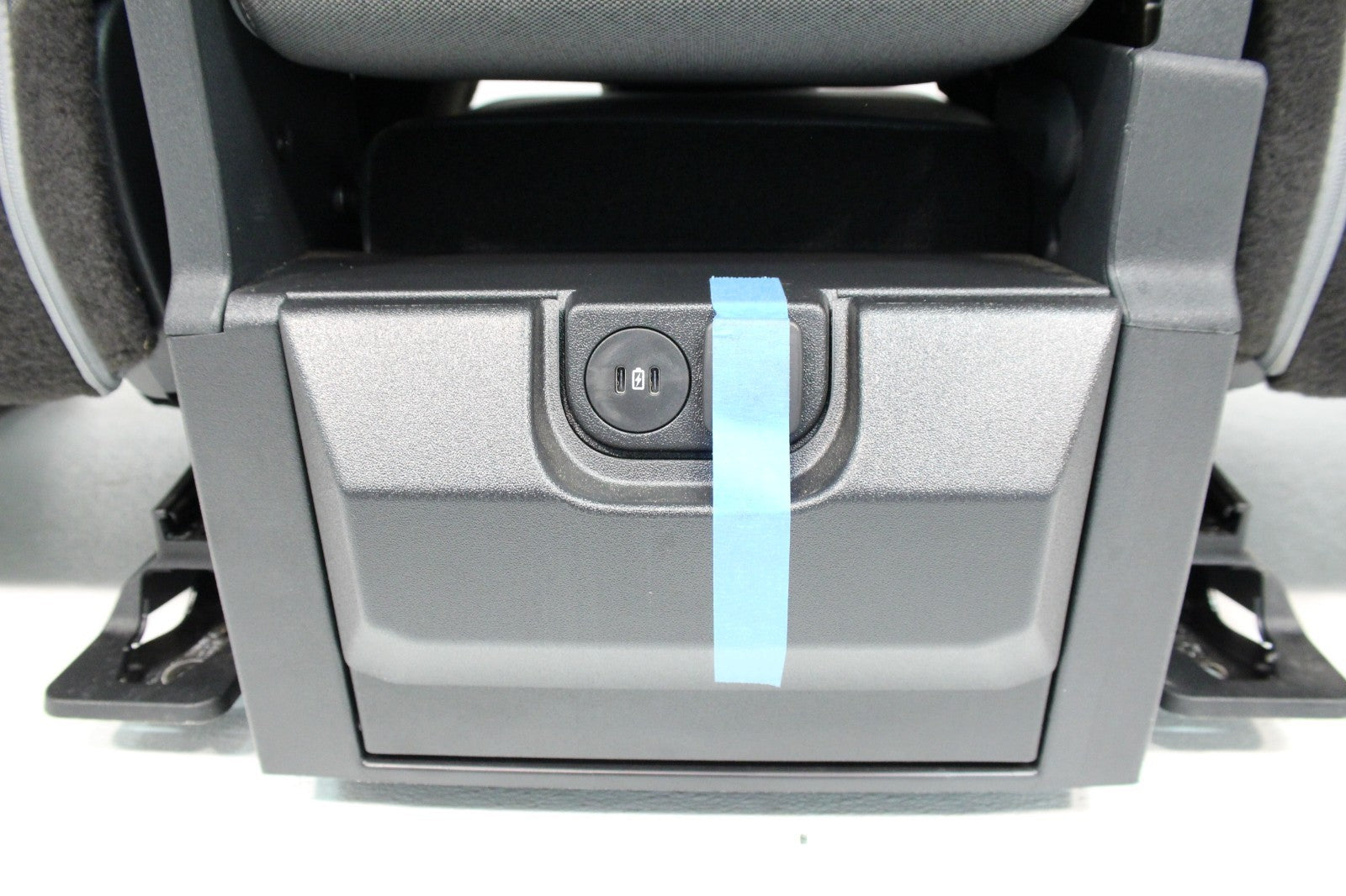 2021 - 2026 Ford F150 Front Seats, XL Slate Gray Cloth Manual Gray w/ Jumpseat