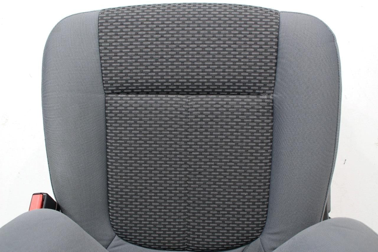 2011 - 2016 Ford Super Duty Front Seats, XL Gray Cloth Manual Fits 99+ F250 F350