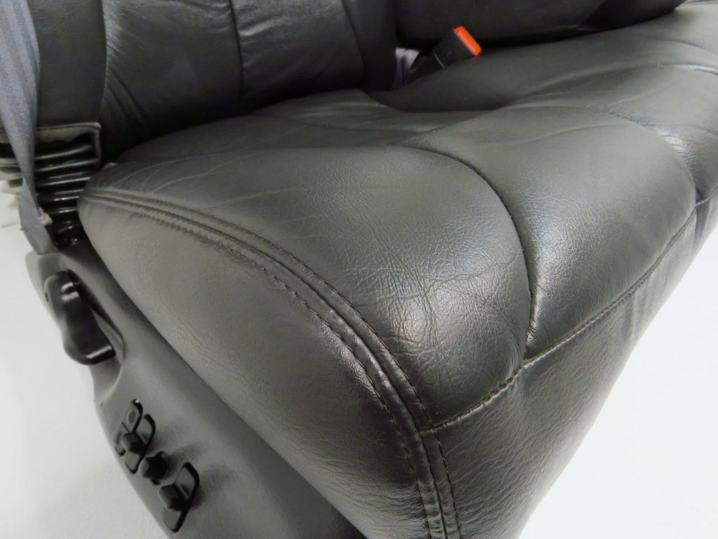1998 – 2002 Dodge Ram Quad Cab Leather Seat Set, Heated Integrated Belts OEM