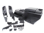 15-22 Ford Truck Center Console & Install Kit w/o Shifter - Black Leather XLT