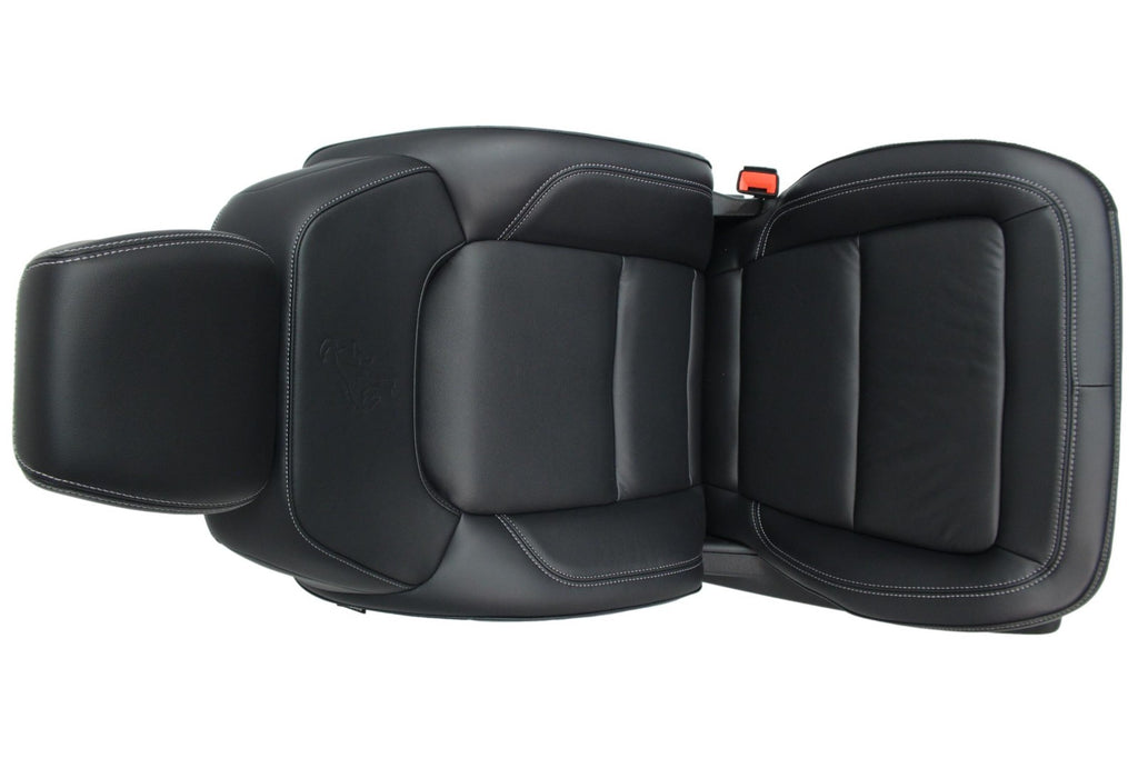 2021 - 2026 Ford Bronco Seats Set, 4-Door Outer Banks Black Leather Heated OEM