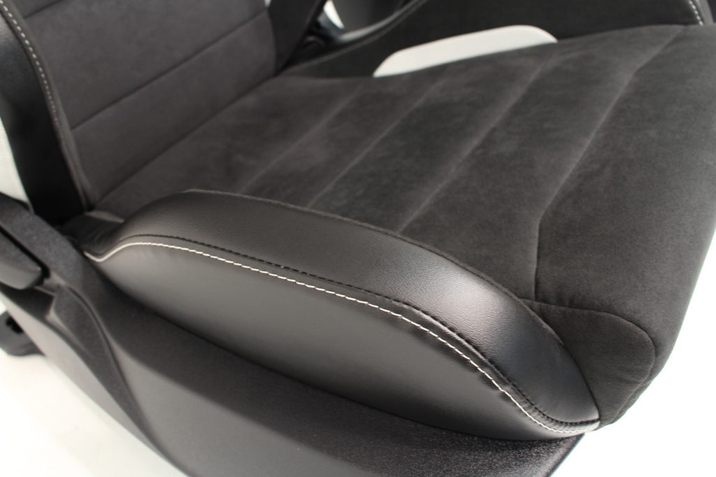 2015 - 2025 Mustang Shelby GT500 Recaro Front Seats Suede S550 S650 OEM Leather