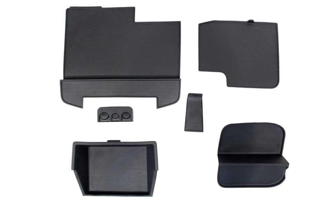 2013 - 2018 Dodge Ram Center Console, Black w/ Installation Brackets & Trim OEM